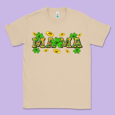 St. Patricks Day Mama Classic Tee Designed By Neo Western
