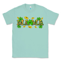 Seafoam St. Patricks Day mama Classic Tee - Neo Western