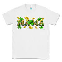 White St. Patricks Day mama Classic Tee - Neo Western