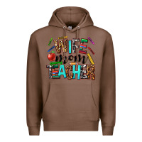 Chestnut wife mom teacher Premium Hoodie - NancyCooperArtShop