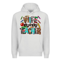 Dove Grey wife mom teacher Premium Hoodie - NancyCooperArtShop
