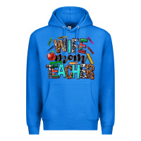 True Royal wife mom teacher Premium Hoodie - NancyCooperArtShop