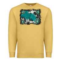 Antique Gold gemstones background Premium Sweatshirt - BarkalooDesign