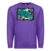 Purple gemstones background Premium Sweatshirt - BarkalooDesign