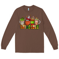 Chestnut hot cocoa Long Sleeve Tee - CowhideDigitalArt