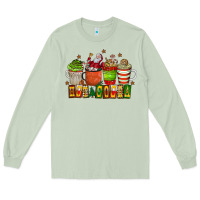 Matcha hot cocoa Long Sleeve Tee - CowhideDigitalArt