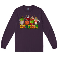 Plum hot cocoa Long Sleeve Tee - CowhideDigitalArt