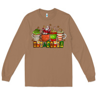 Toasted Coconut hot cocoa Long Sleeve Tee - CowhideDigitalArt