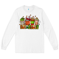 White hot cocoa Long Sleeve Tee - CowhideDigitalArt