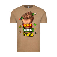 Vintage Coffee teach black history Vintage Tee - texasbilliewilder