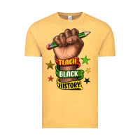 Vintage Mustard teach black history Vintage Tee - texasbilliewilder