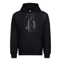 Black black poodles dog Urban Hoodie - LillyAllenDesigns