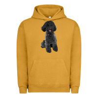 Pigment Peanut Butter black poodles dog Urban Hoodie - LillyAllenDesigns
