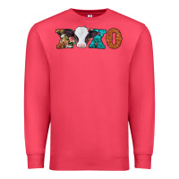 Cardinal xoxo valentines day baby cow Premium Sweatshirt - Jasminsmagicworld