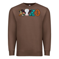 Chestnut xoxo valentines day baby cow Premium Sweatshirt - Jasminsmagicworld