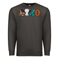 Smoke xoxo valentines day baby cow Premium Sweatshirt - Jasminsmagicworld