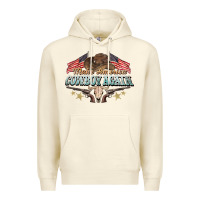 Sandshell make america cowboy again Premium Hoodie - NancyCooperArtShop