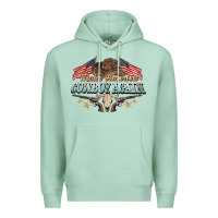 Seafoam make america cowboy again Premium Hoodie - NancyCooperArtShop