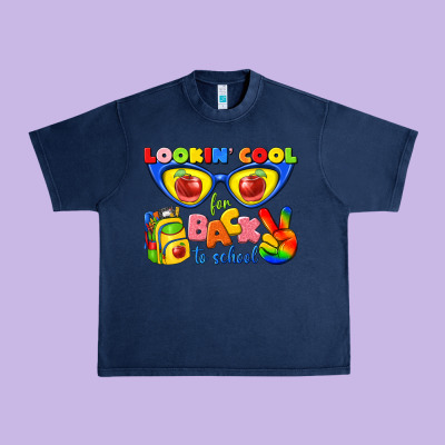 Looking Cool For Back To School Urban Heavy Tee Designed By Texasbilliewilder