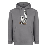 Storm Ringtail Cat Heavyweight Hoodie - LillyAllenDesigns