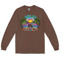 Chestnut salty beach Long Sleeve Tee - SublimationCraftShop