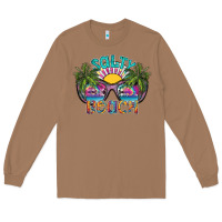 Toasted Coconut salty beach Long Sleeve Tee - SublimationCraftShop
