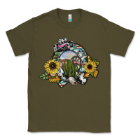 Army Green western horseshoe Classic Tee - SublimationCraftShop