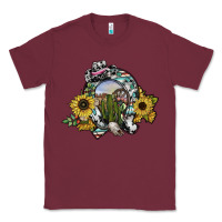 Burgundy western horseshoe Classic Tee - SublimationCraftShop