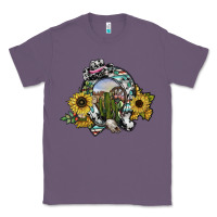 Lavender western horseshoe Classic Tee - SublimationCraftShop
