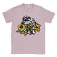 Lilac western horseshoe Classic Tee - SublimationCraftShop