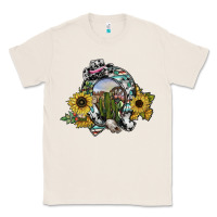 Natural western horseshoe Classic Tee - SublimationCraftShop