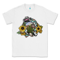 White western horseshoe Classic Tee - SublimationCraftShop
