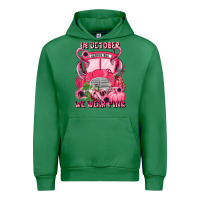 Emerald in october we wear pink halloween school bus Urban Hoodie - LillyAllenDesigns