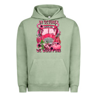 Pigment Oil Green in october we wear pink halloween school bus Urban Hoodie - LillyAllenDesigns