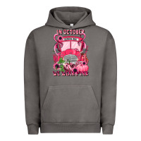 Pigment Tornado in october we wear pink halloween school bus Urban Hoodie - LillyAllenDesigns