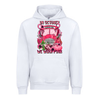 White in october we wear pink halloween school bus Urban Hoodie - LillyAllenDesigns