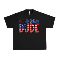 Black all american dude Urban Heavy Tee - Zillion Design Studio