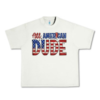 Pistachio all american dude Urban Heavy Tee - Zillion Design Studio
