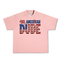 Salmon all american dude Urban Heavy Tee - Zillion Design Studio