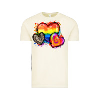 Vintage Arctic pride hearts Vintage Tee - Zillion Design Studio