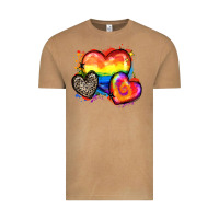Vintage Camel pride hearts Vintage Tee - Zillion Design Studio