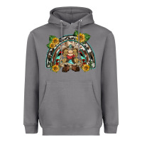 Storm western gnome sunflowers rainbow Heavyweight Hoodie - BarkalooDesign