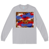 Moon Dust 4th of July USA flag leopard 20oz tumbler Long Sleeve Tee - Neo Western