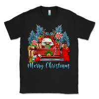 Black merry christmas gnomes truck Classic Tee - FaDigitalArtStudio