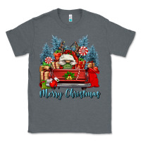 Charcoal Heather merry christmas gnomes truck Classic Tee - FaDigitalArtStudio