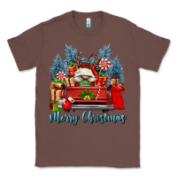 Chestnut merry christmas gnomes truck Classic Tee - FaDigitalArtStudio