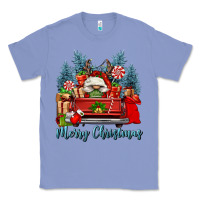 Colony Blue merry christmas gnomes truck Classic Tee - FaDigitalArtStudio