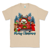 Mushroom merry christmas gnomes truck Classic Tee - FaDigitalArtStudio