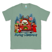 Sage merry christmas gnomes truck Classic Tee - FaDigitalArtStudio