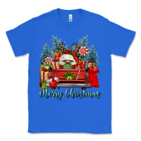 True Royal merry christmas gnomes truck Classic Tee - FaDigitalArtStudio